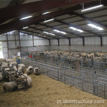 Edifício Agrícola de Ovelha de Aço Pré -fabricada